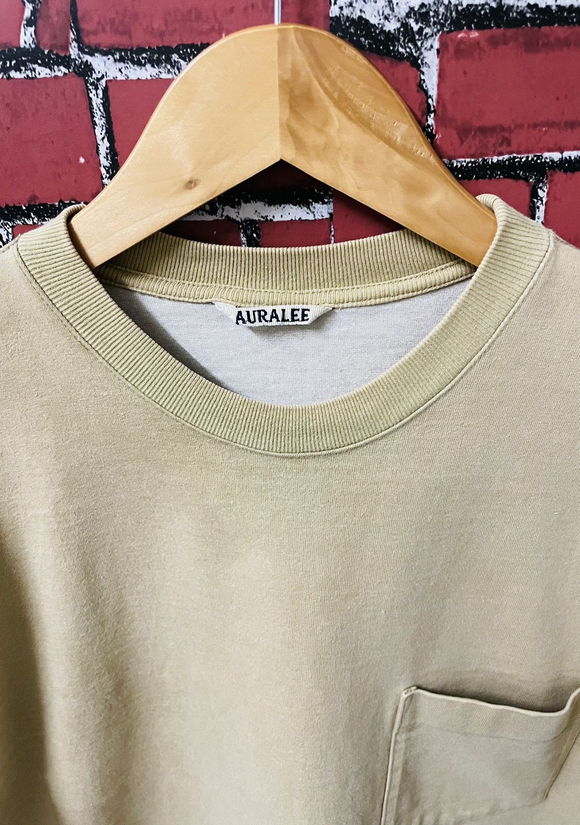 Auralee × Designer × Japanese Brand AURALEE Pocket Tees SHIRT VINTAGE Size US L / EU 52-54 / 3 - 2 Thumbnail
