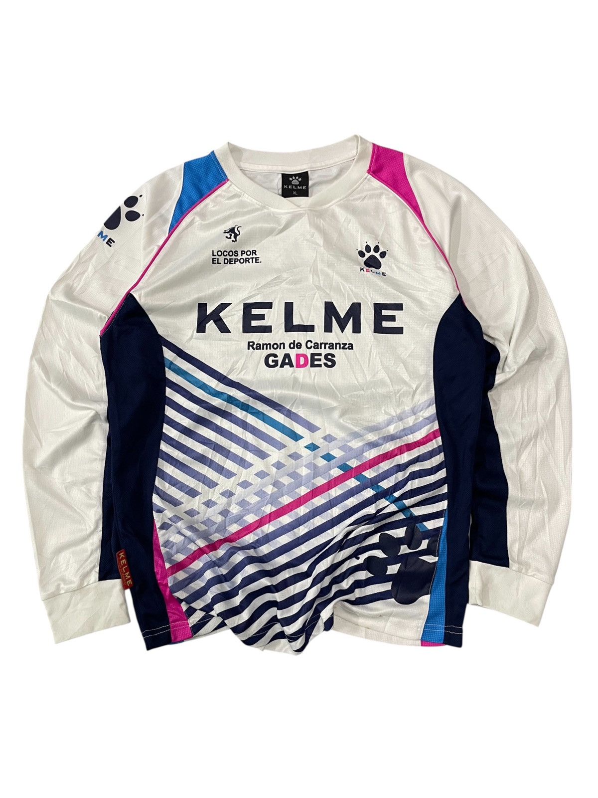 Japanese Brand Kelme Longsleeve Jerseys Size US XL / EU 56 / 4 - 1 Thumbnail