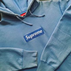 Baby blue supreme online hoodie