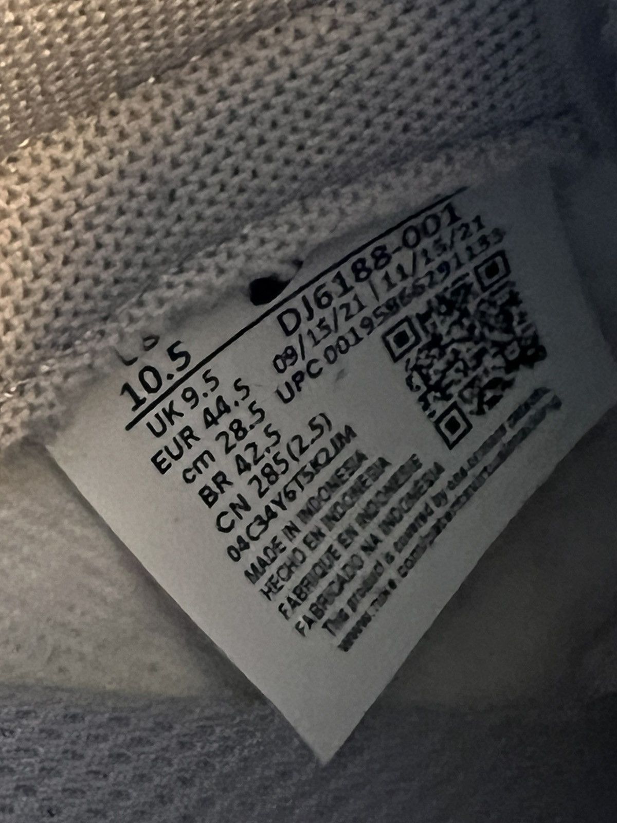 Nike Nike Dunk Low Retro Pure Platinum/Wolf Grey Size US 10.5 / EU 43-44 - 9 Thumbnail
