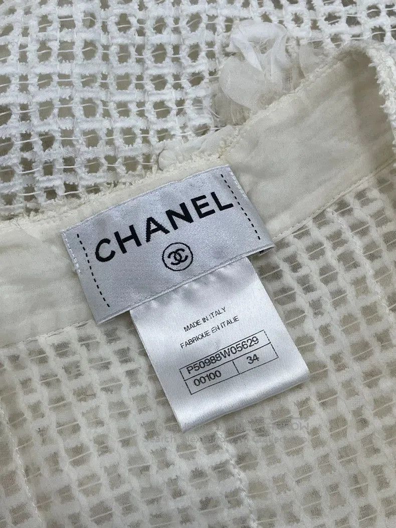 Chanel Chanel Camellia Open Cardigan. Size US XS / EU 42 / 0 - 4 Thumbnail