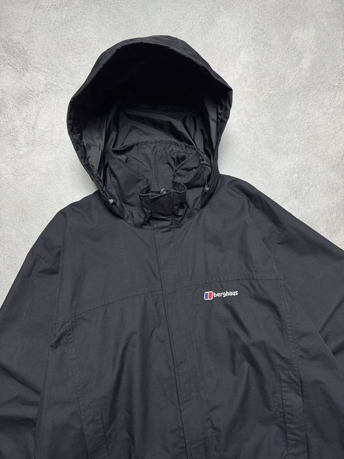 Berghaus Berghaus AQ2 Waterproof Outdoor Zip Up Hooded Jacket Size US L / EU 52-54 / 3 - 2 Thumbnail