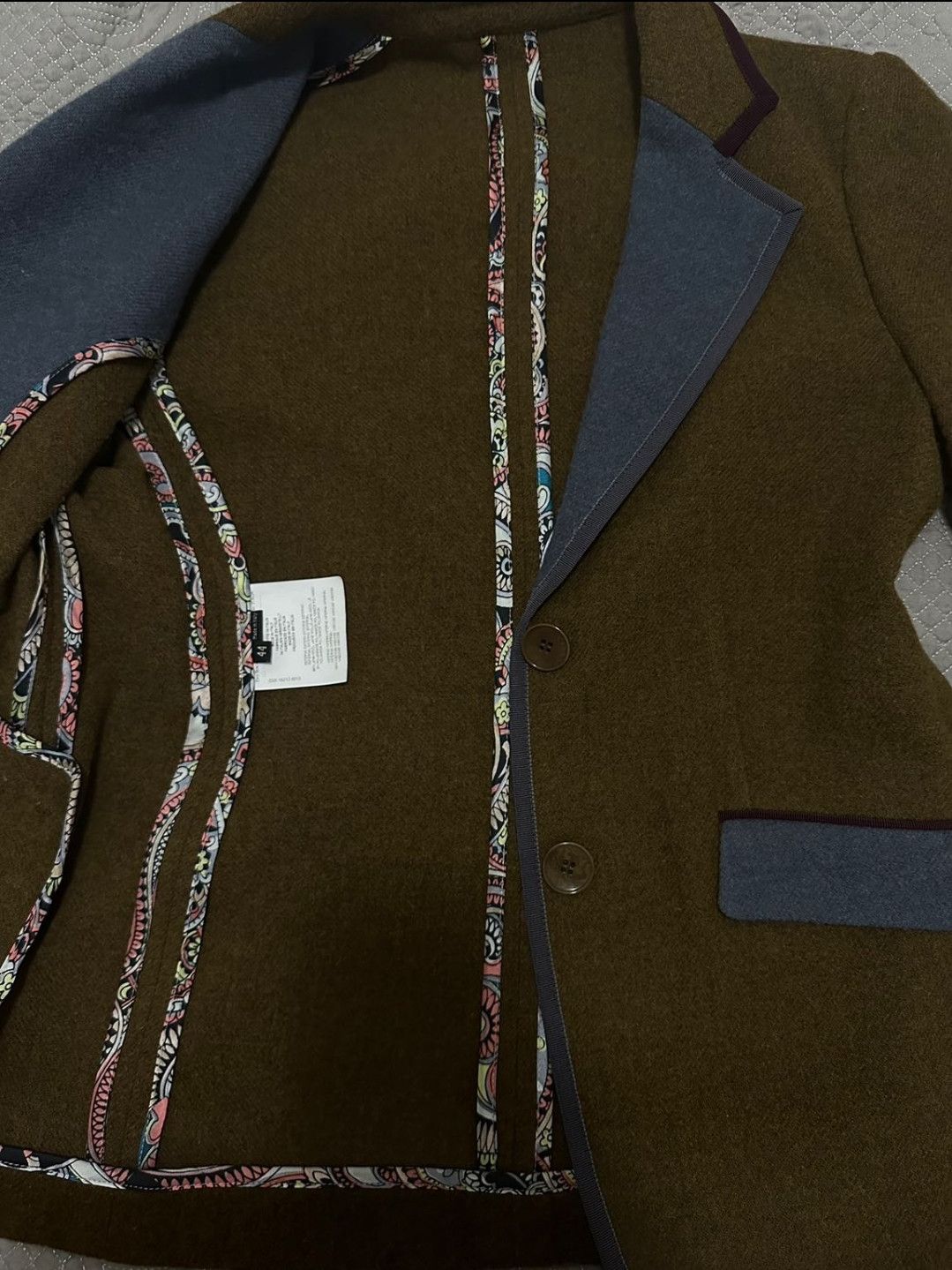 Etro Etro Lana Wool Blazer Jacket Size M / US 6-8 / IT 42-44 - 4 Thumbnail