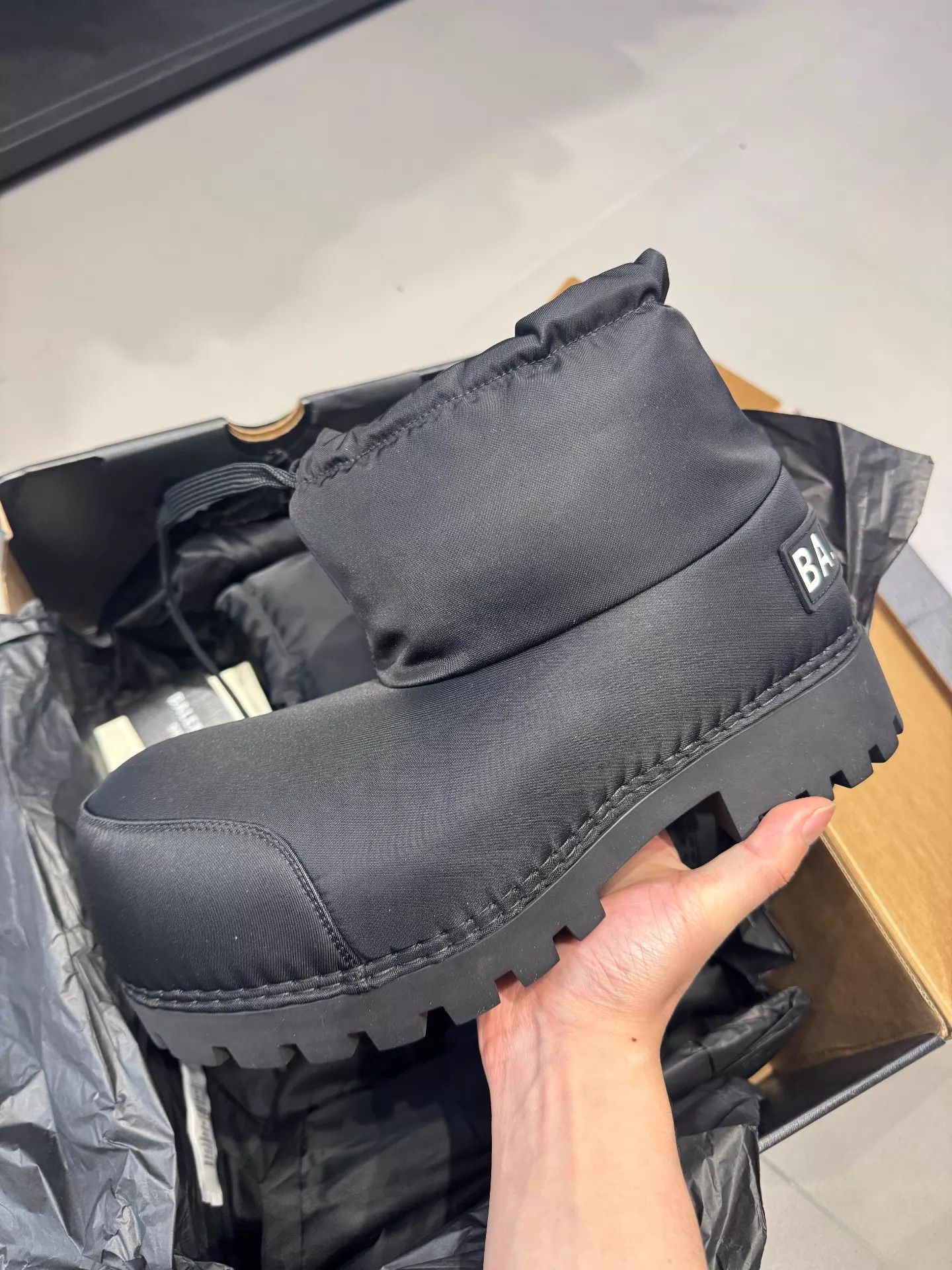 Balenciaga Balenciaga Alaska FW24 SKIWEAR Women's Black Short Boots Size US 8.5 / IT 38.5 - 1 Thumbnail