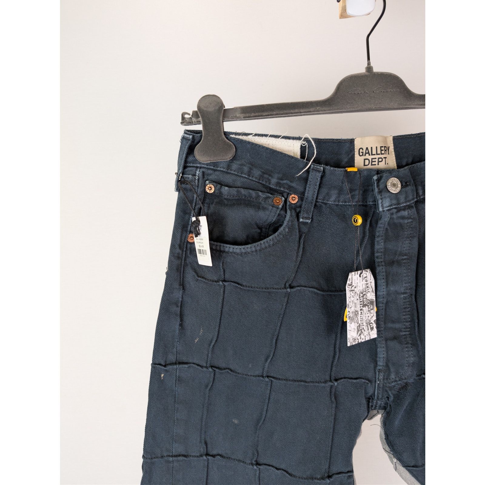 Gallery Dept. o1rshd1 Lenny Flare Denim Jeans in Black Size US 32 / EU 48 - 6 Thumbnail
