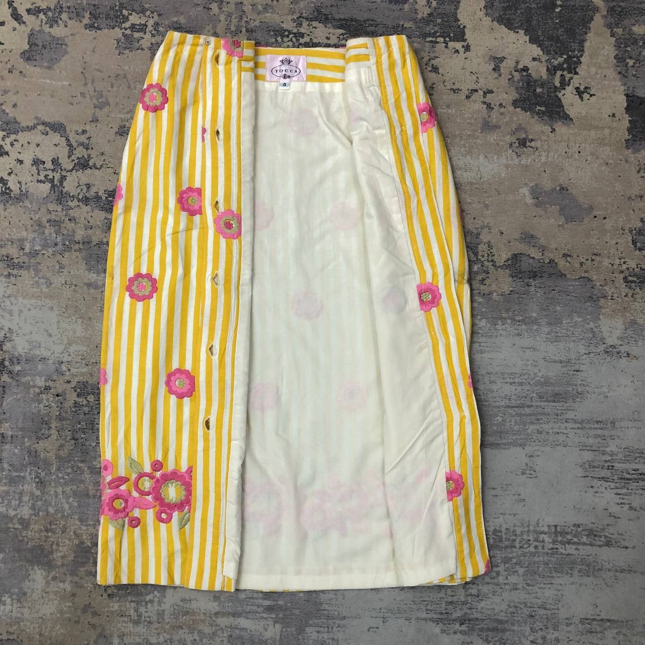 Other P828 TOCCA MADE IN USA STRIPED SKIRTS Size 27" / US 4 / IT 40 - 3 Thumbnail