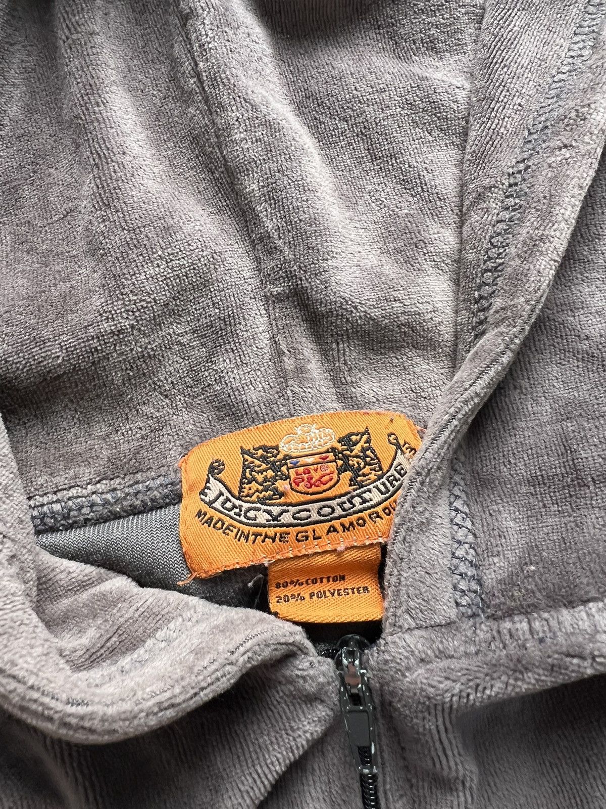 Juicy Couture Juicy Couture vintage velour zip hoodie Size S / US 4 / IT 40 - 5 Thumbnail