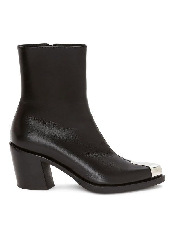 Alexander McQueen o1w1db10925 Punk Boot in Black Size US 6 / IT 36 - 1 Thumbnail