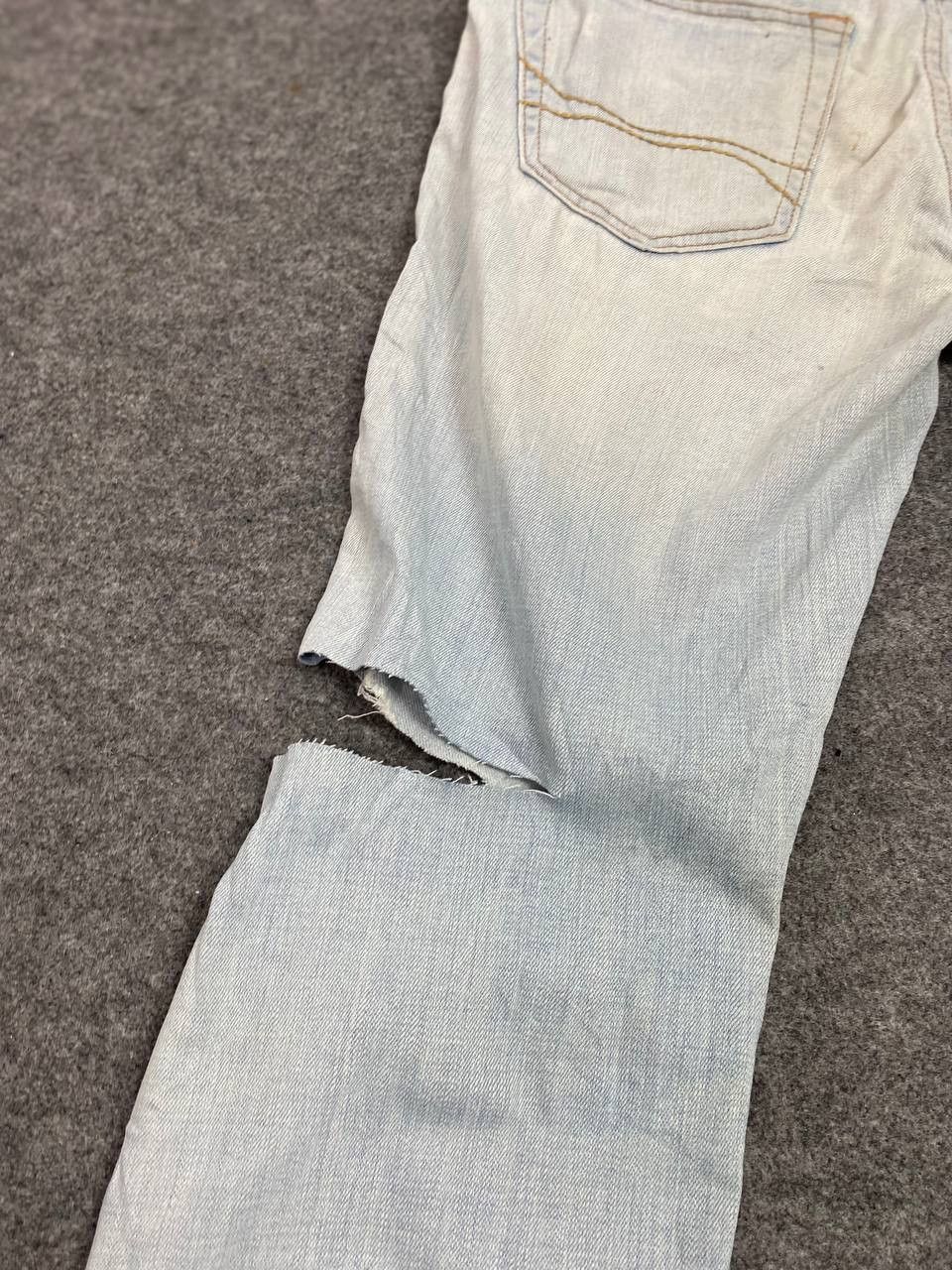 Hollister hollister skinny jeans distressed damage denim Size US 33 - 5 Thumbnail