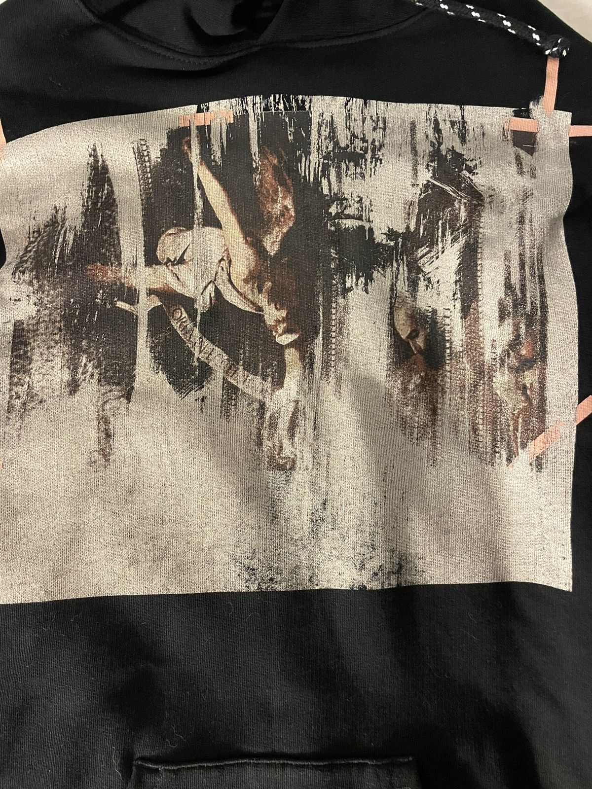Off-White Caravaggio Hoodie Size US XXS / EU 40 - 4 Thumbnail