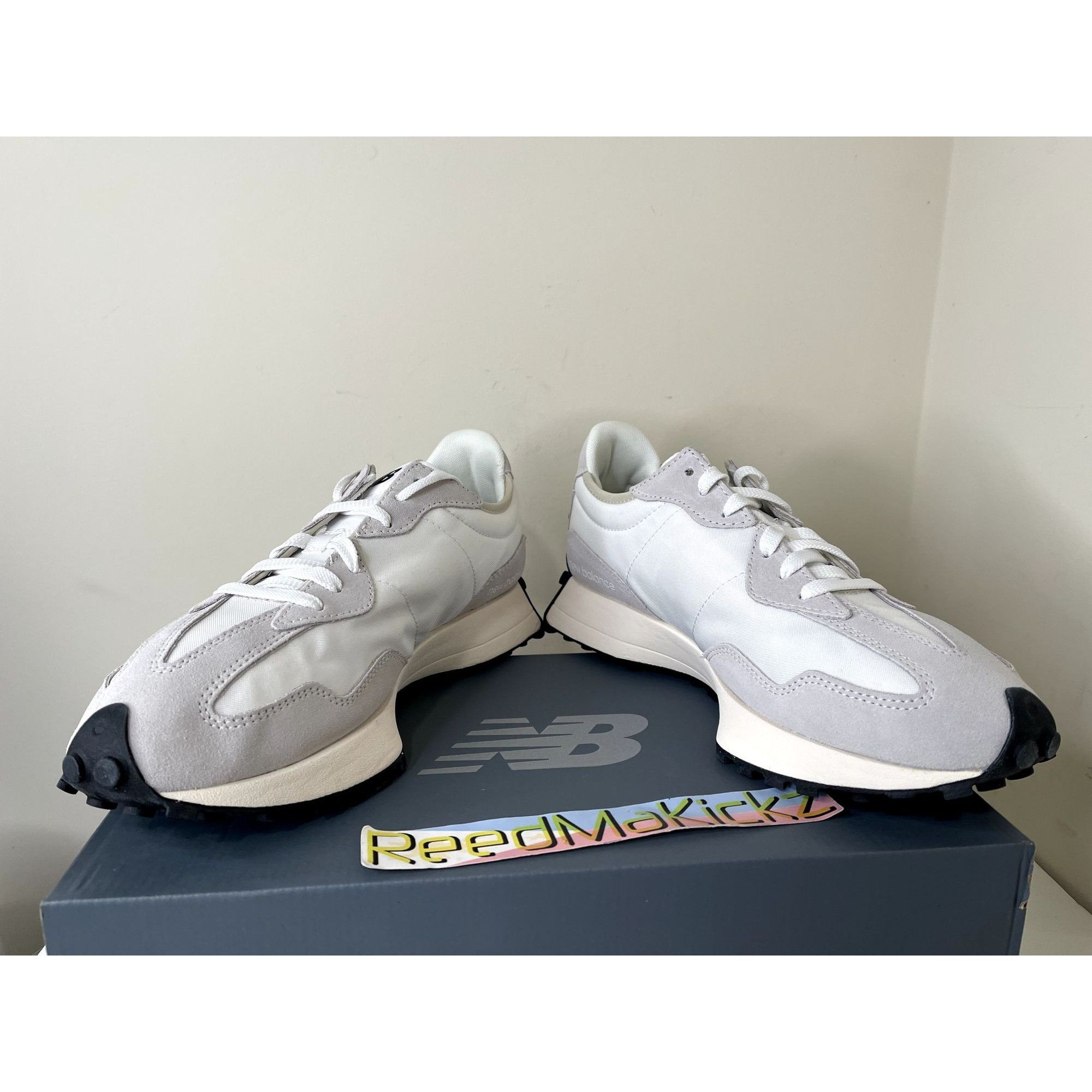 New Balance New Balance 327 Sea Salt Black Mens 11.5us Size US 11.5 / EU 44-45 - 2 Thumbnail
