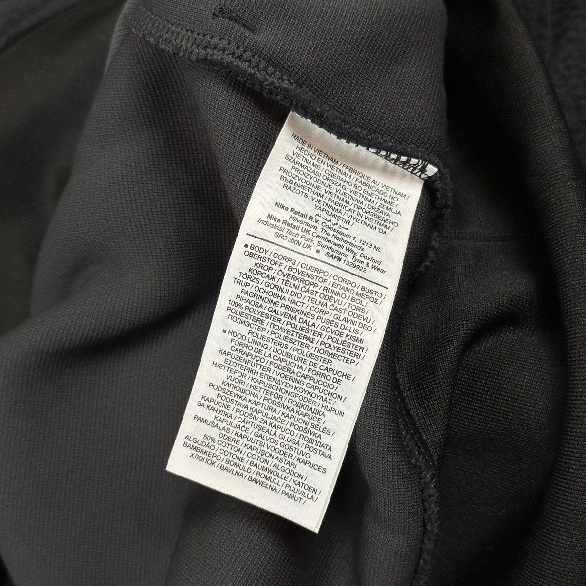 Nike Nike fleece hoodie swoosh S streetwear oversize black Size US S / EU 44-46 / 1 - 4 Thumbnail