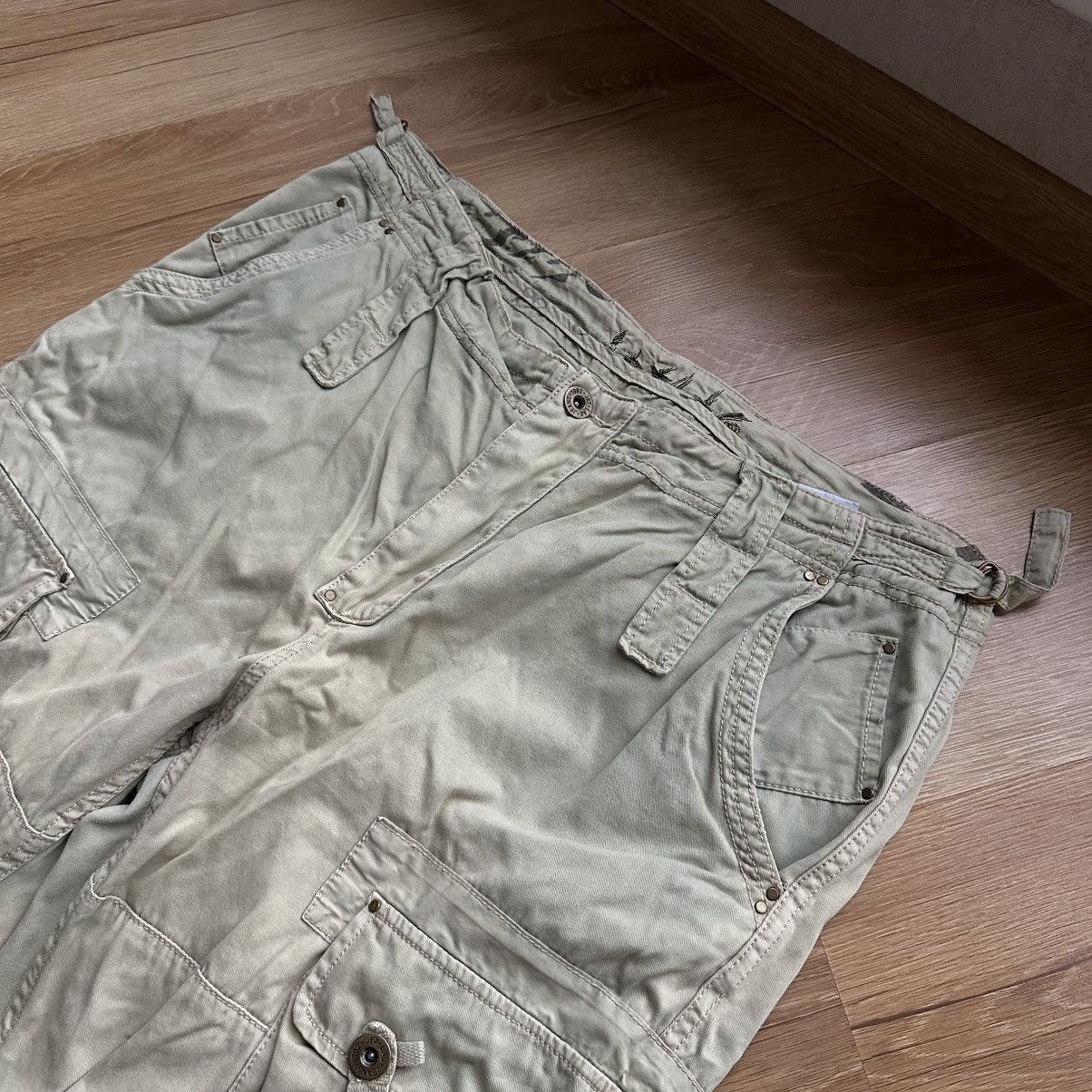 Jet Lag Vintage Baggy Oversized “JET LAG”Multi-Pocket Cargo Pants Size US 38 / EU 54 - 5 Thumbnail