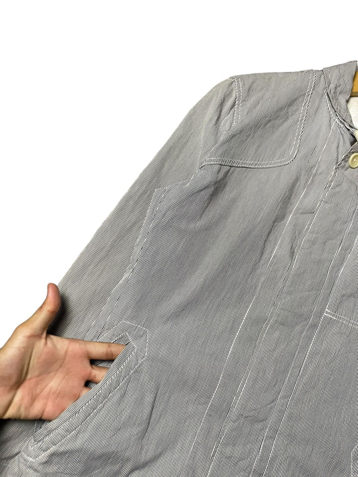 Japanese Brand × Takeo Kikuchi × Vintage Vintage Takeo Kikuchi Hidden Button Jacket (72) Size US XXS / EU 40 - 6 Thumbnail