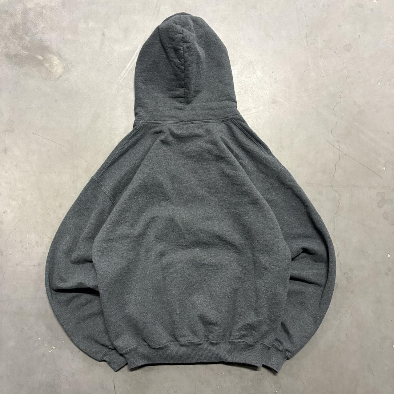 Japanese Brand × Vintage Crazy Vintage Y2K/2000s University of Iowa Hawkeyes Grey Collegiate Essential Hoodie! Size US M / EU 48-50 / 2 - 3 Thumbnail