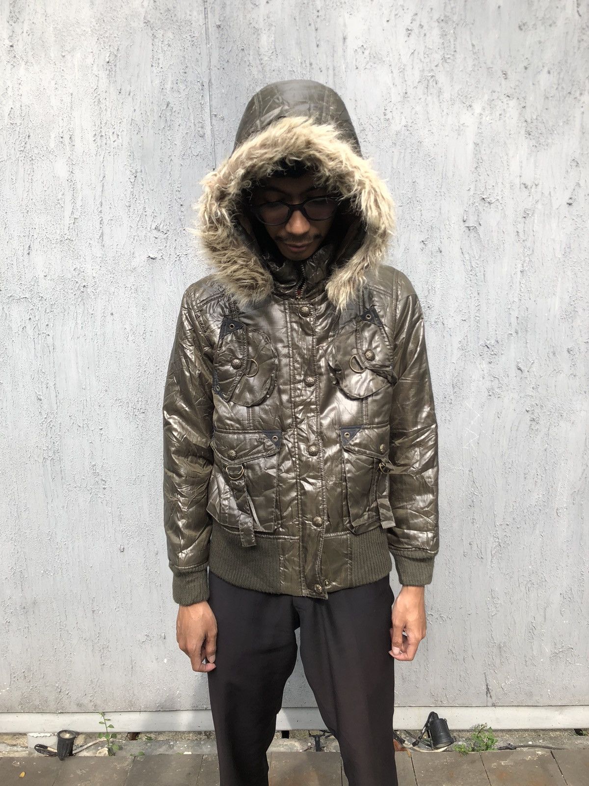If Six Was Nine Lakish Girl Fur Jacket Raccoon VKeii Style Size US M / EU 48-50 / 2 - 12 Thumbnail