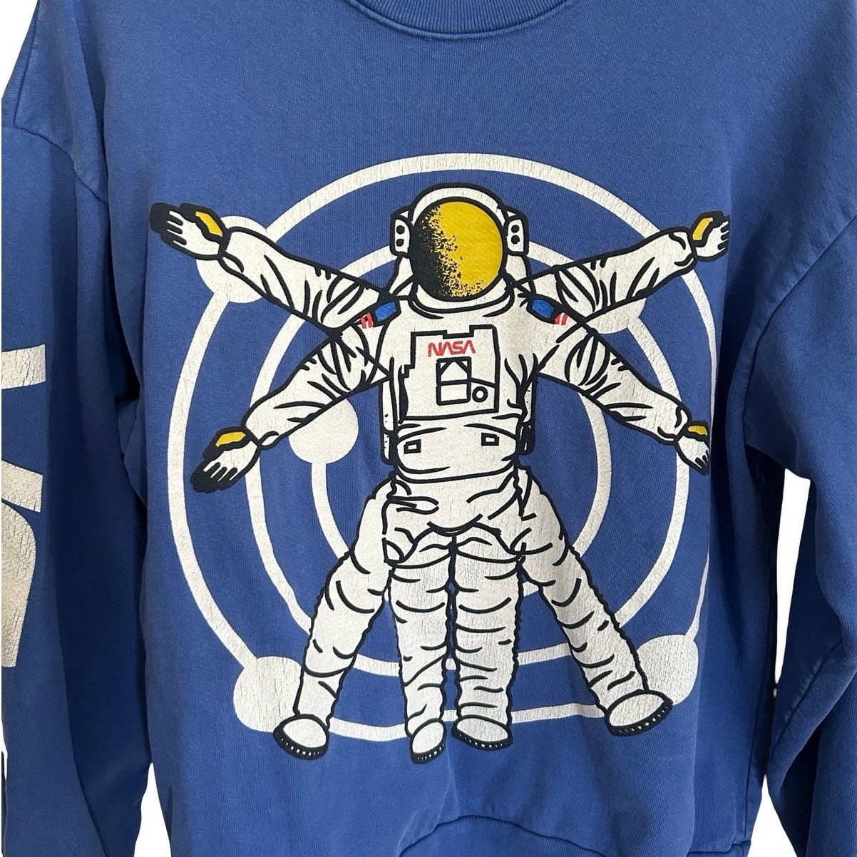Kid Cudi Kid Cudi x NASA 2022 "To The Moon" Tour Crewneck Sweatshirt Size US M / EU 48-50 / 2 - 3 Thumbnail