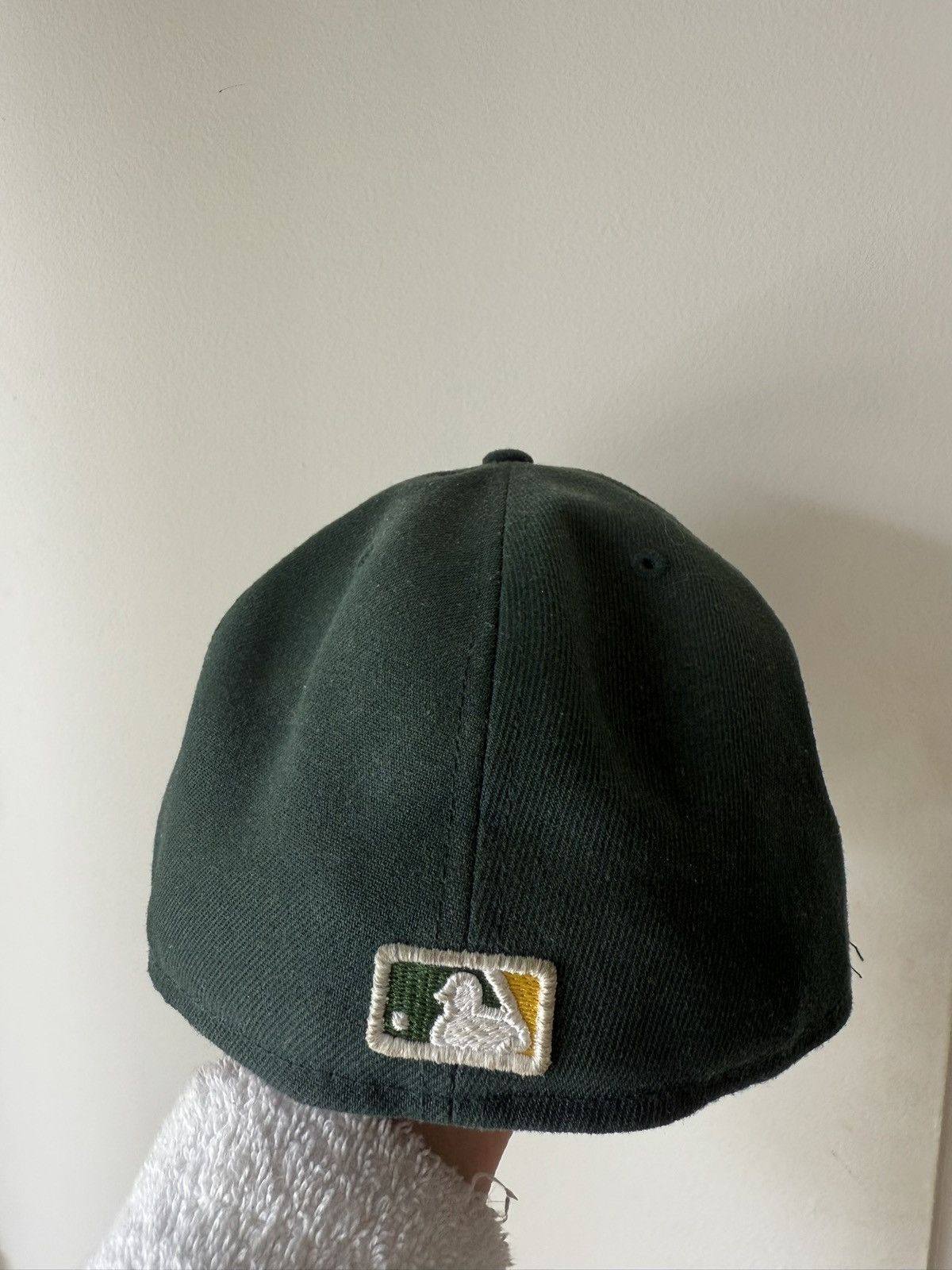 New Era Oakland A’s Fitted Hat Forrest Green Size ONE SIZE - 7 Thumbnail