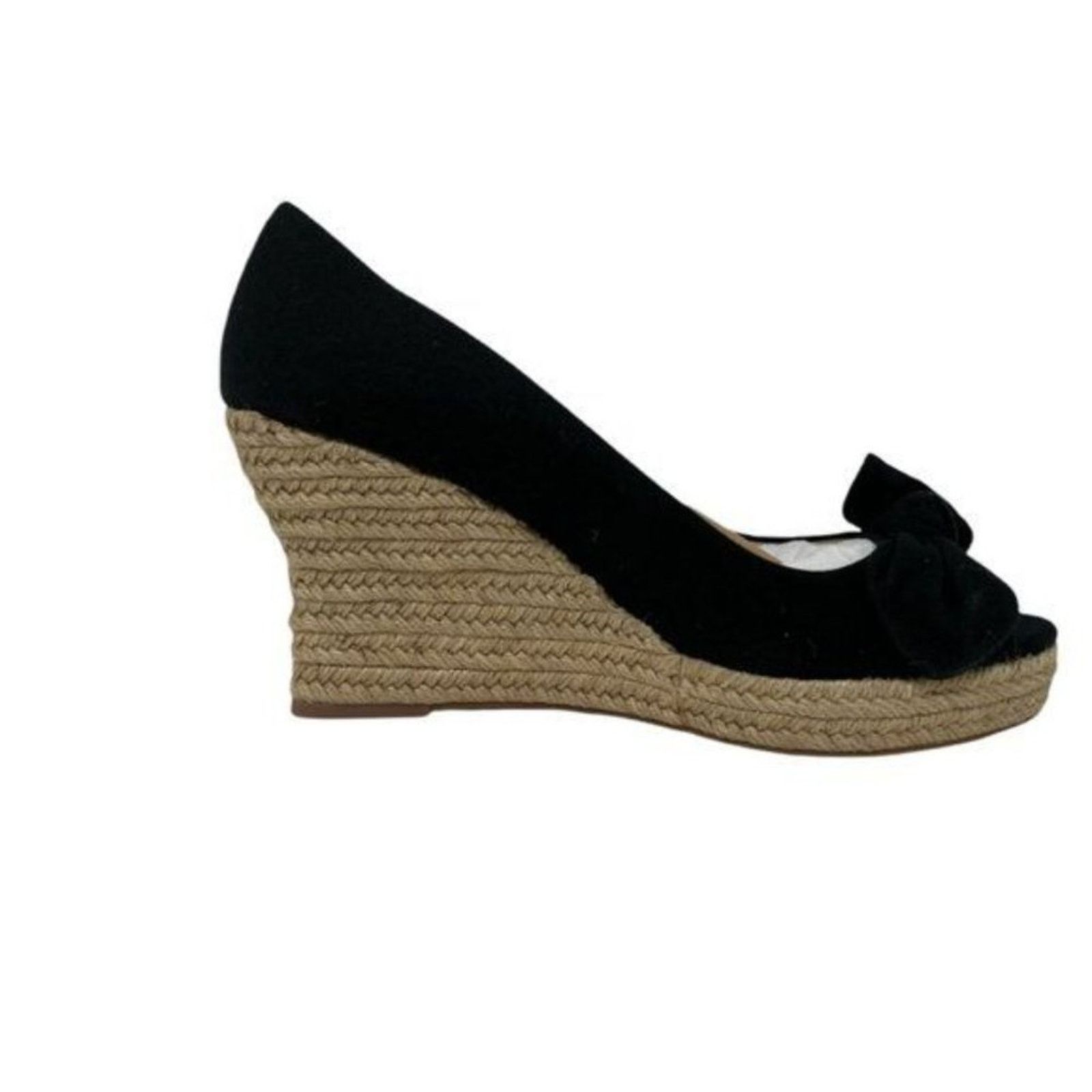 Tory Burch Tory Burch Black Platform Espadrille Wedges 11M NEW Size US 11 / IT 41 - 5 Thumbnail