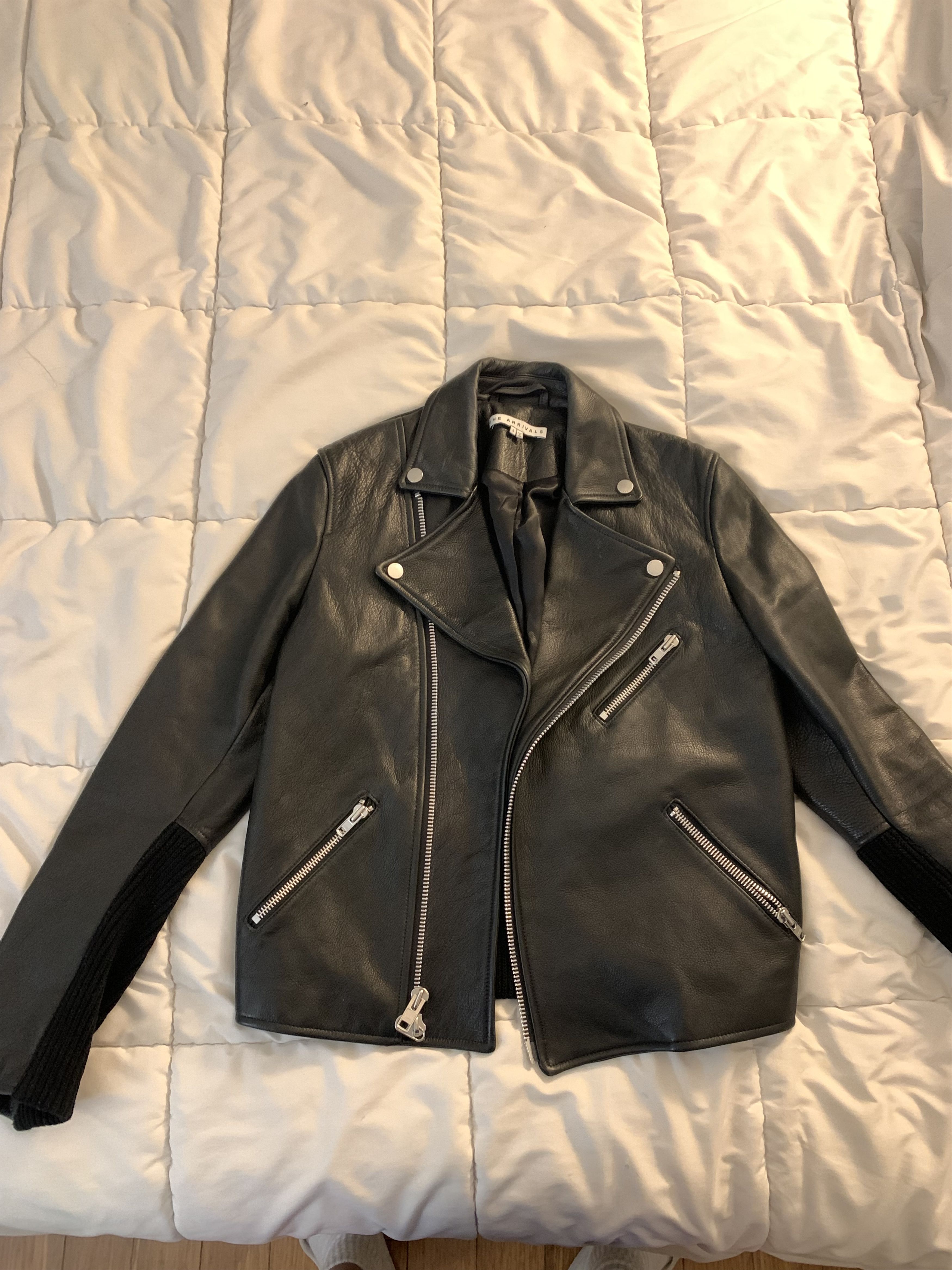The Arrivals The Arrivals Lautner leather jacket size L Size US L / EU 52-54 / 3 - 7 Thumbnail