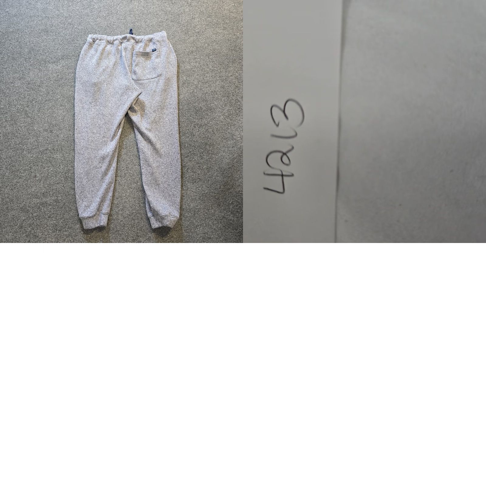 Vintage LL Bean Pants Womens Size Medium Blue Knit Fleece Joggers Pull On Casual Lounge Regular Tall? Needle: No Size 32" / US 10 / IT 46 - 9 Thumbnail
