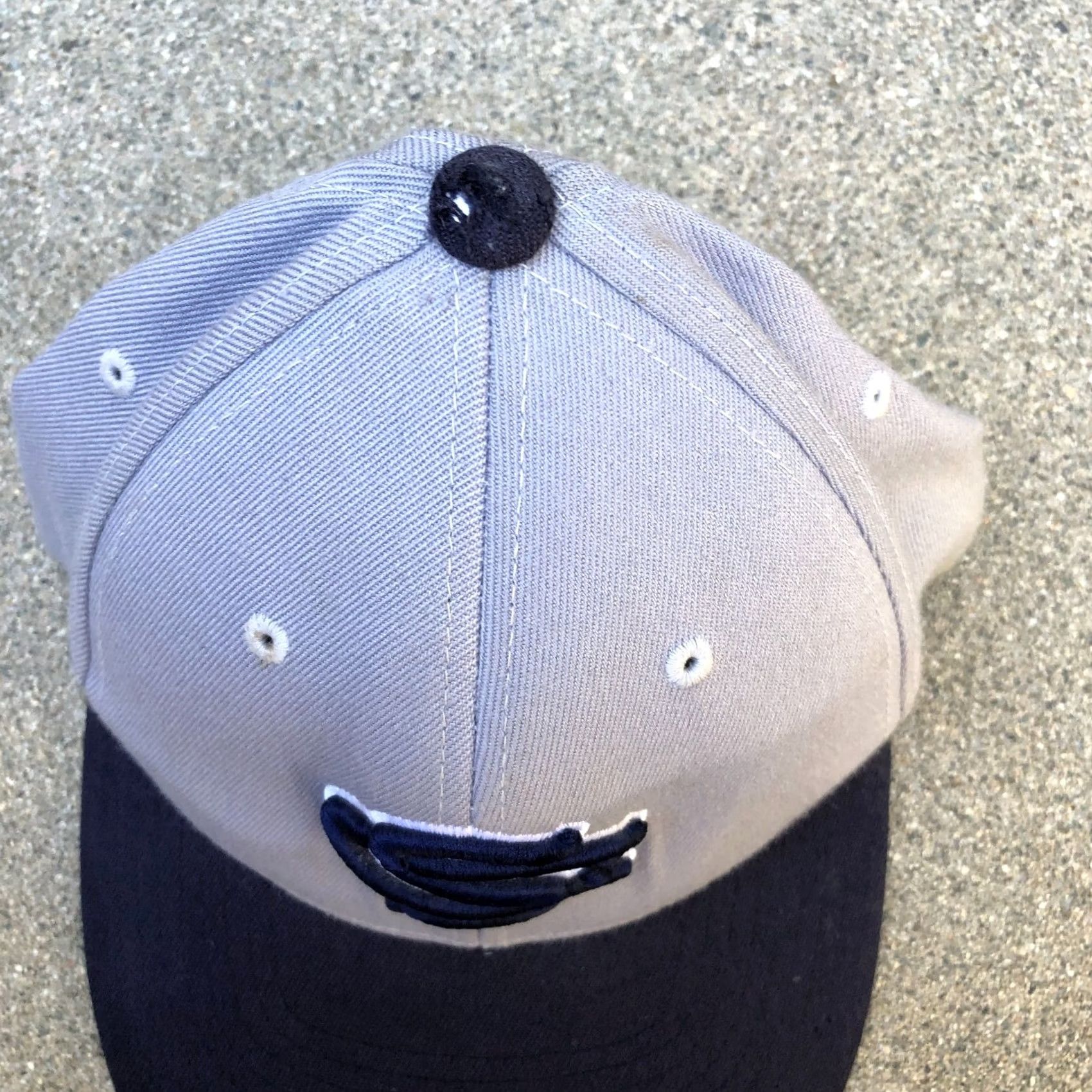 Vintage PACIFIC HEADWEAR South Carolina Fitted Hat S/M Men's Pro Model Cap Grey Blue Size ONE SIZE - 3 Thumbnail