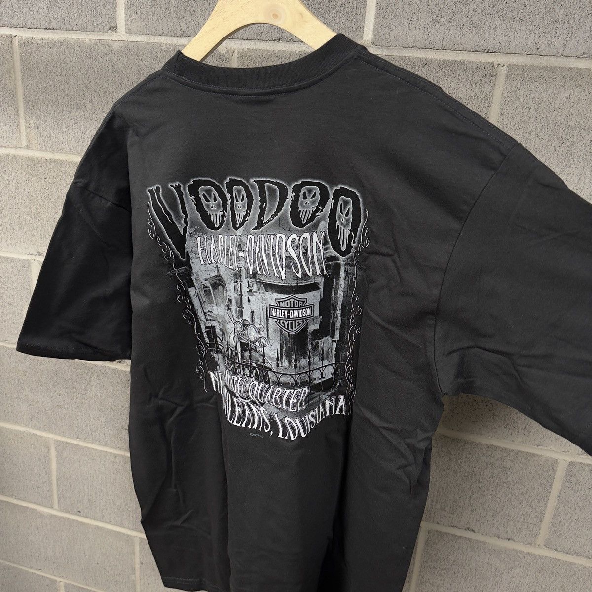 Harley Davidson Harley Davidson Voodoo Shirt ERD Grunge Chrome Size US XL / EU 56 / 4 - 4 Thumbnail