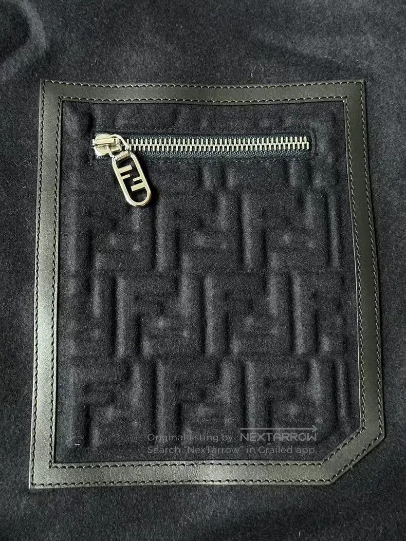 Fendi Fendi Cashmere pocket embossed coat Size US S / EU 44-46 / 1 - 4 Thumbnail