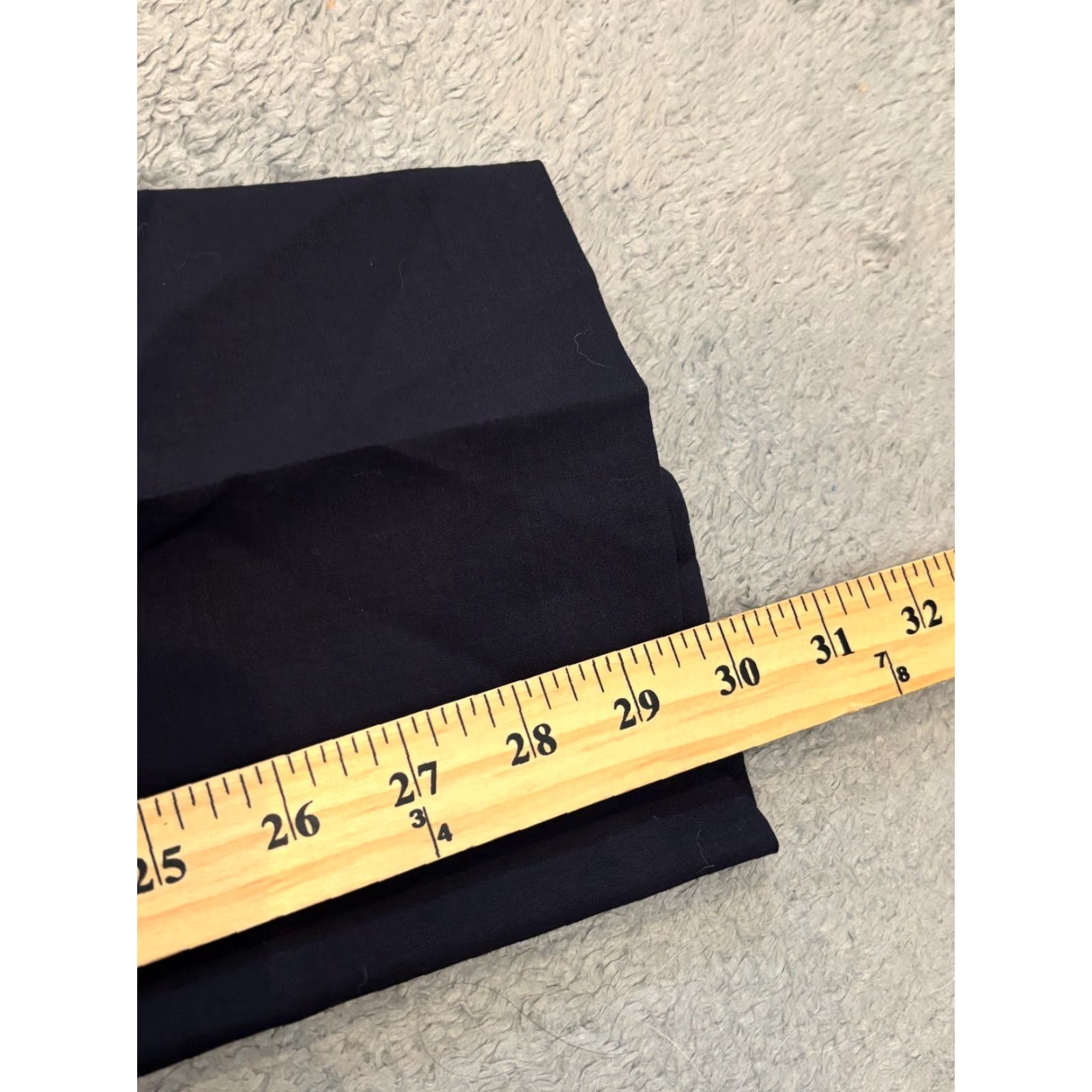 Calvin Klein Calvin Klein Dress Pants Mens 34x30 Navy Blue Wool Blend Stretch Career Office Size US 34 / EU 50 - 4 Thumbnail