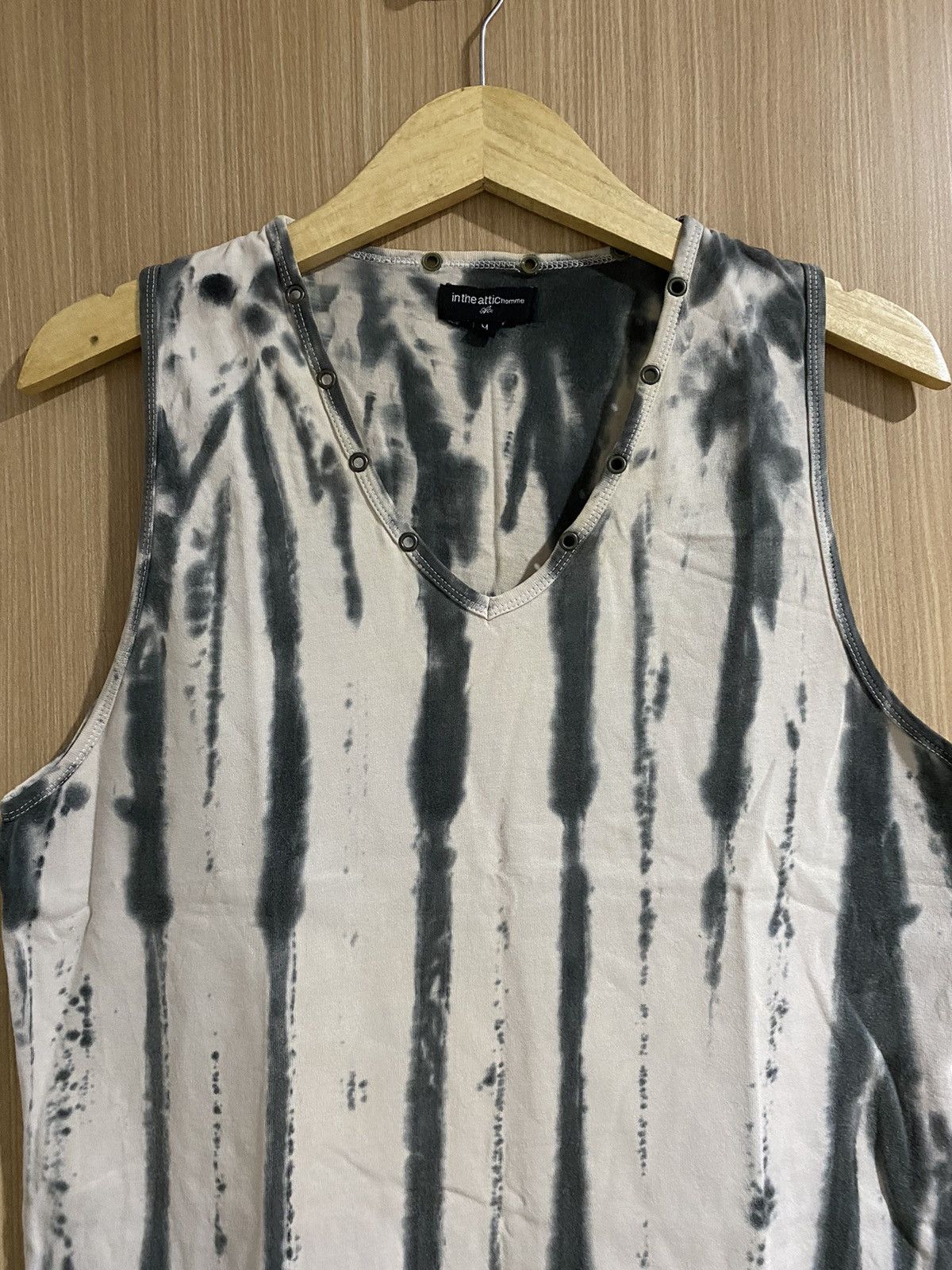 If Six Was Nine × In The Attic × Le Grande Bleu (L.G.B.) In the attic necklace punk style tanktop - ifsixwasnine lgb Size US M / EU 48-50 / 2 - 2 Thumbnail