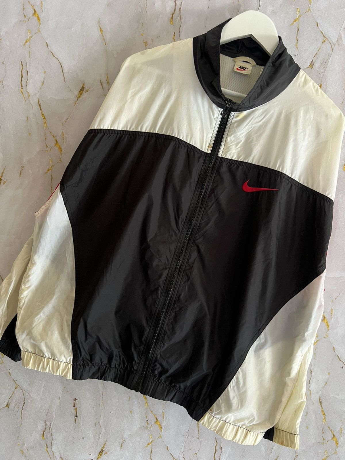 Nike Vintage Nike Windbreaker Jacket – 90s Sportswear Streetwear Size US L / EU 52-54 / 3 - 7 Thumbnail