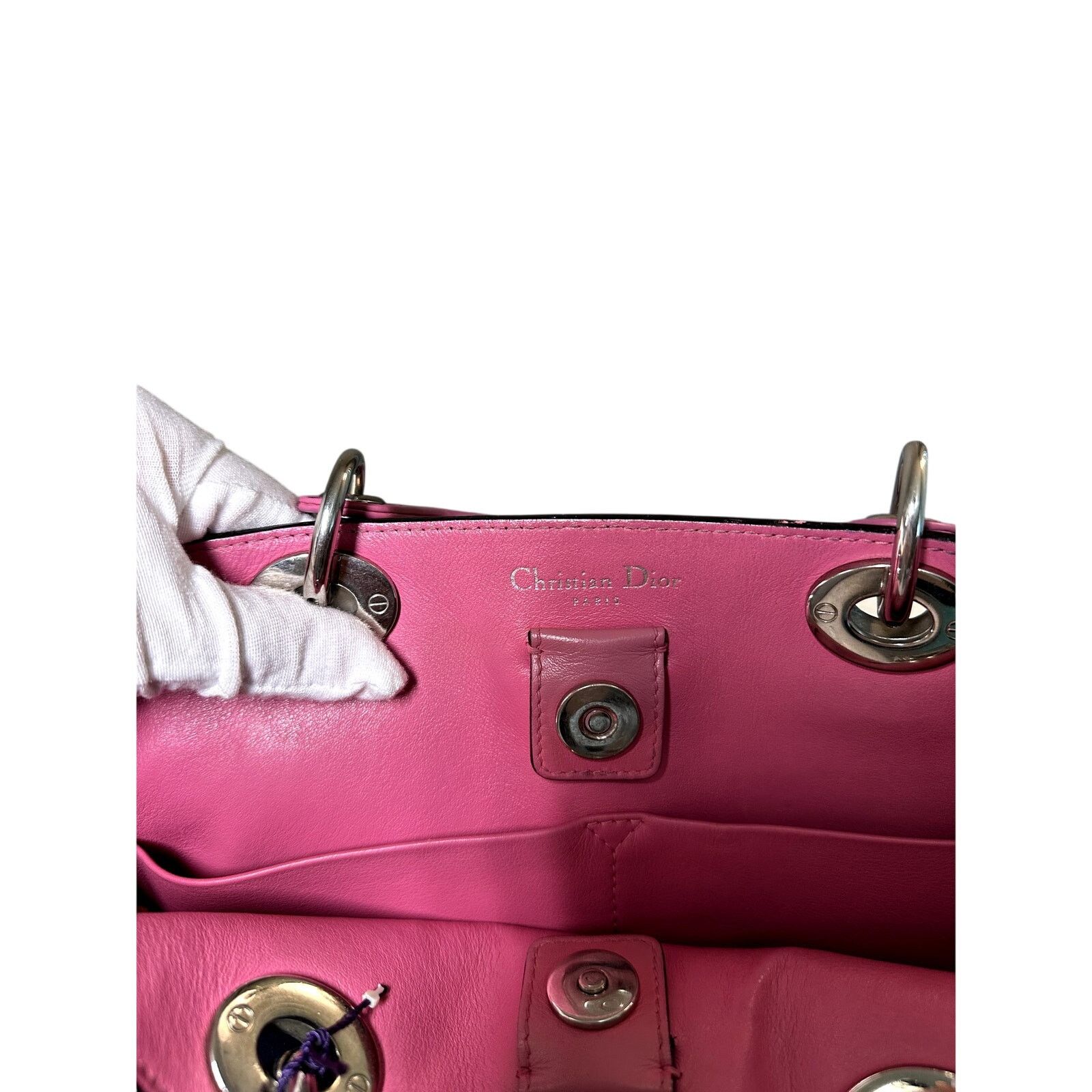 Dior Dior Tri-color Calfskin Diorissimo Size ONE SIZE - 6 Thumbnail