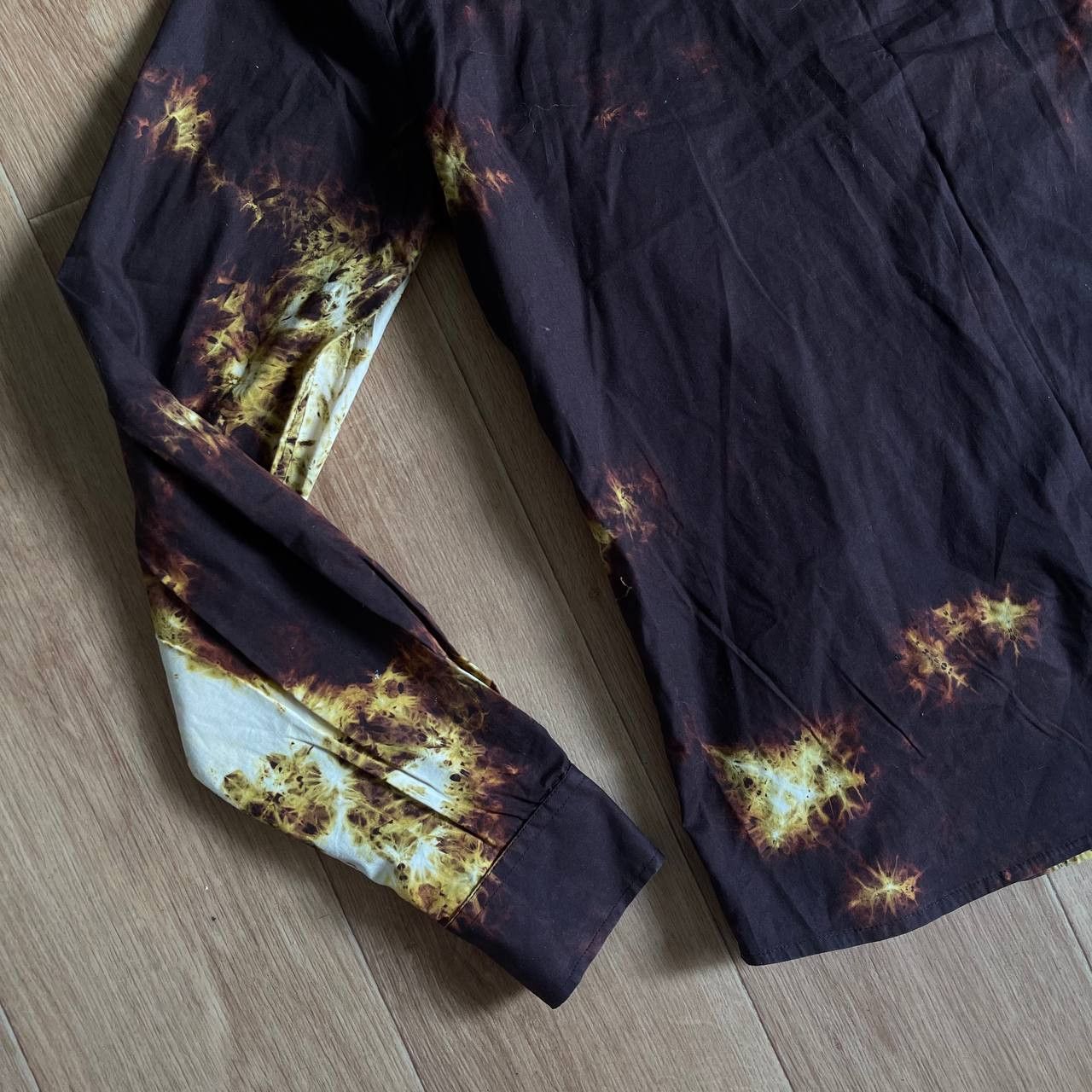 20471120 × Japanese Brand Vintage Shirt Fire Flash Size US L / EU 52-54 / 3 - 14 Thumbnail