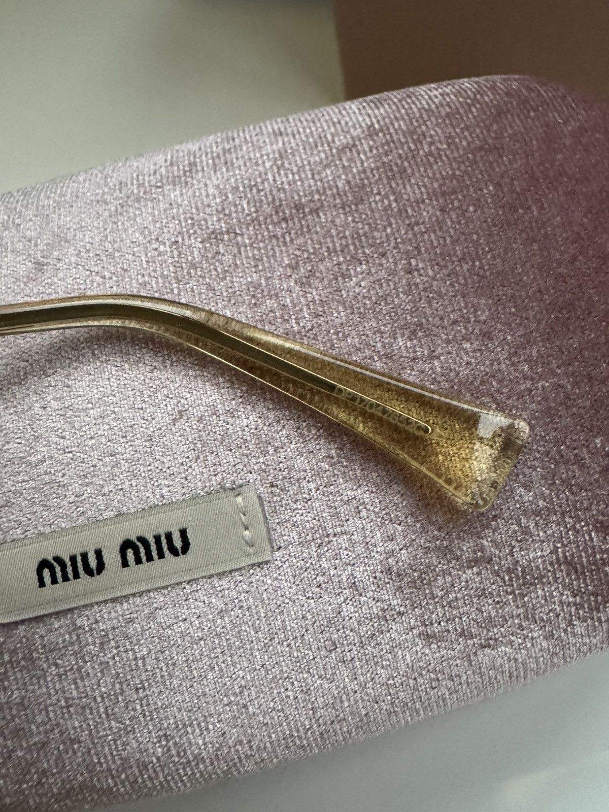 Miu Miu NEW Miu Miu sunglasses Miu Miu MU A50S 5AK-7R1 Size ONE SIZE - 9 Thumbnail