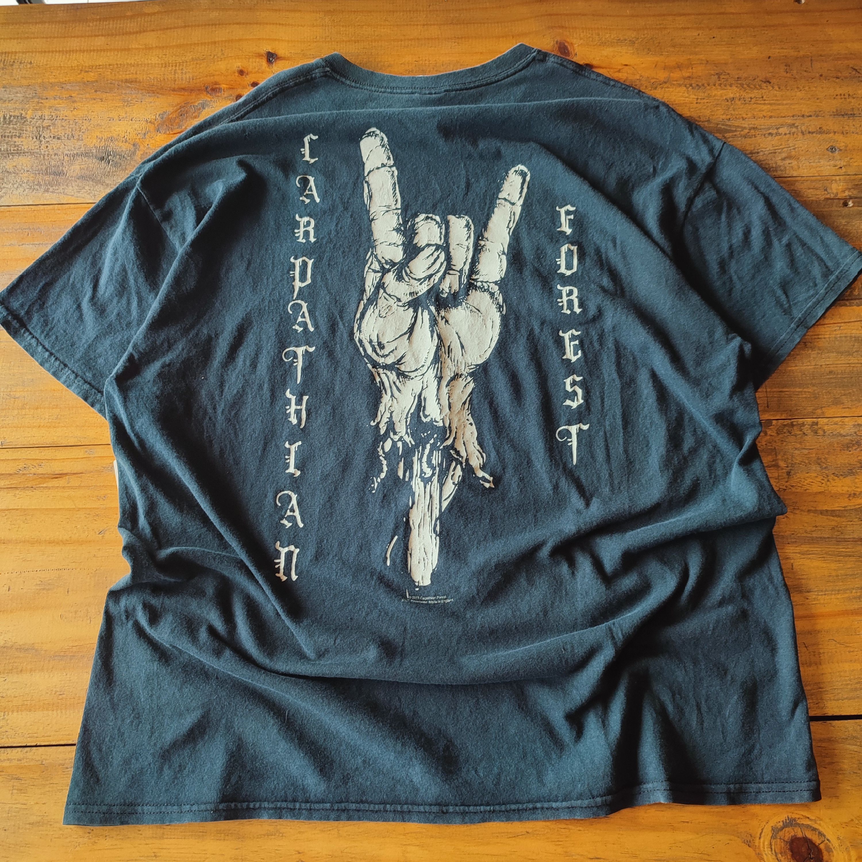 Band Tees × Vintage 2013 CARPATHIAN FOREST T SHIRT Size US XL / EU 56 / 4 - 4 Thumbnail