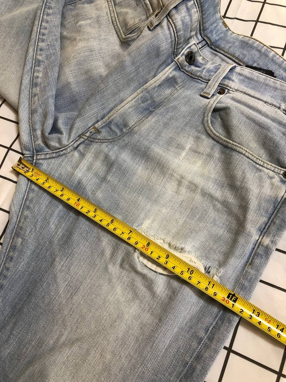 G-Star G star RAW tarred embro cargo jeans denim Size US 33 - 12 Thumbnail