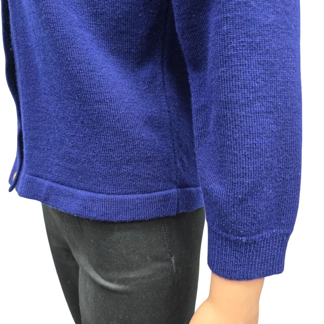 Man Made In Australia × Vintage Bromley Pure NewWool Australian Patons Yarn Cardigan Sweater Size S / US 4 / IT 40 - 10 Thumbnail