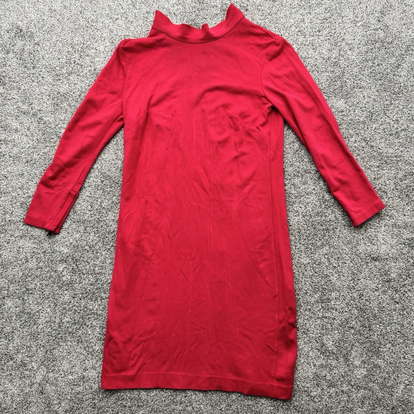 Other Vintage Ann Taylor Dress 6 90s Y2K Chic Office Zip Cuffs Size M / US 6-8 / IT 42-44 - 1 Thumbnail