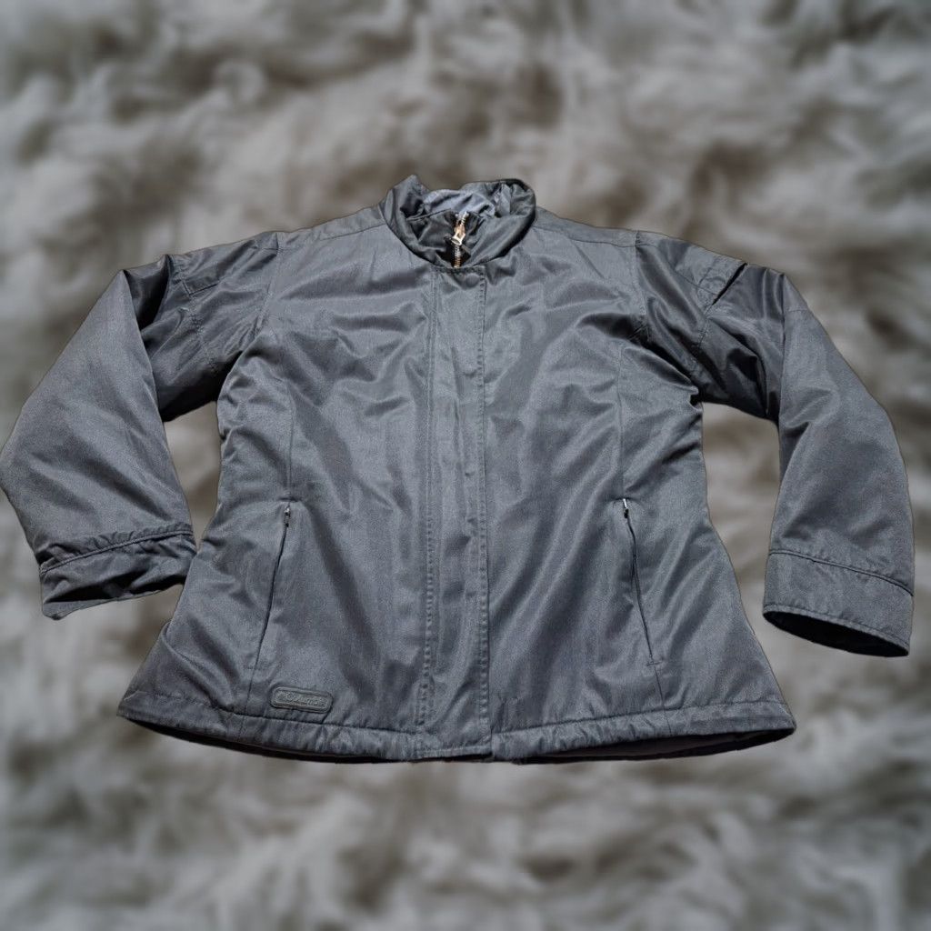 Vintage Columbia Womens Jacket XL Black Heavy Winter Coat Zip Liner Interchange Core Size XL / US 12-14 / IT 48-50 - 1 Thumbnail