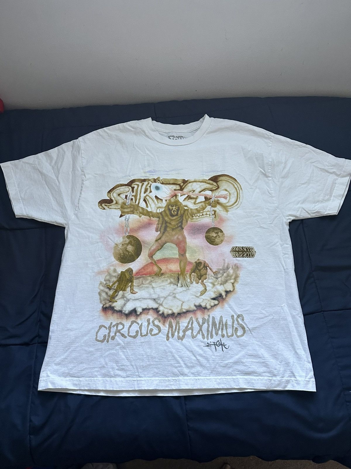 Travis Scott Travis Scott “SKITZO” T-Shirt Size US XL / EU 56 / 4 - 1 Thumbnail