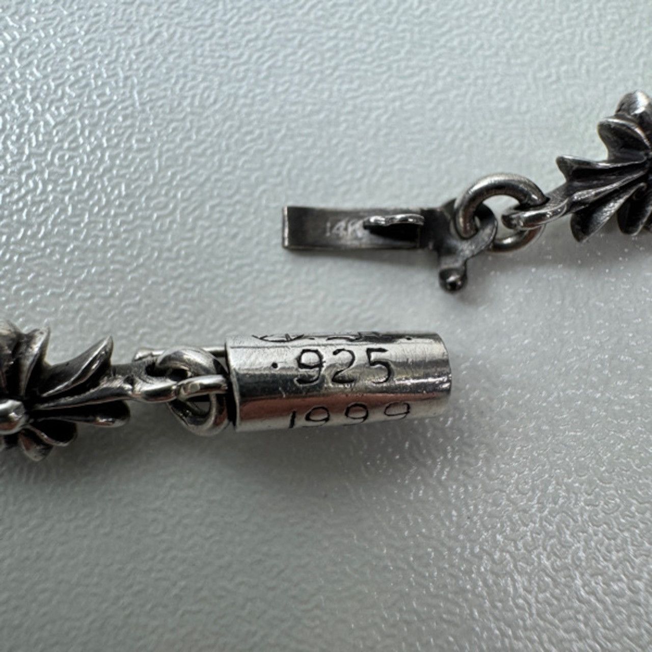 Chrome Hearts Chrome Hearts TINY ECH PLUS CROSS NECKLACE CHAIN Size ONE SIZE - 4 Thumbnail