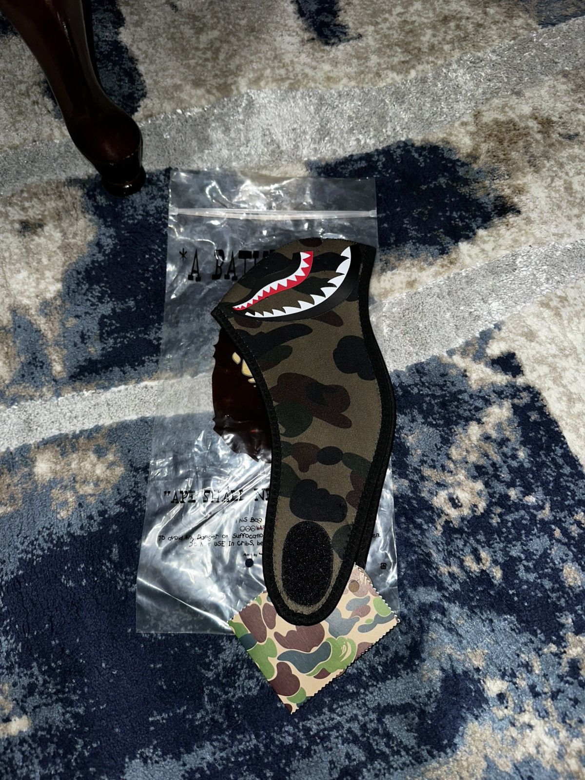 Bape Bape army camo (FW20) Shark Mask Size ONE SIZE - 5 Thumbnail