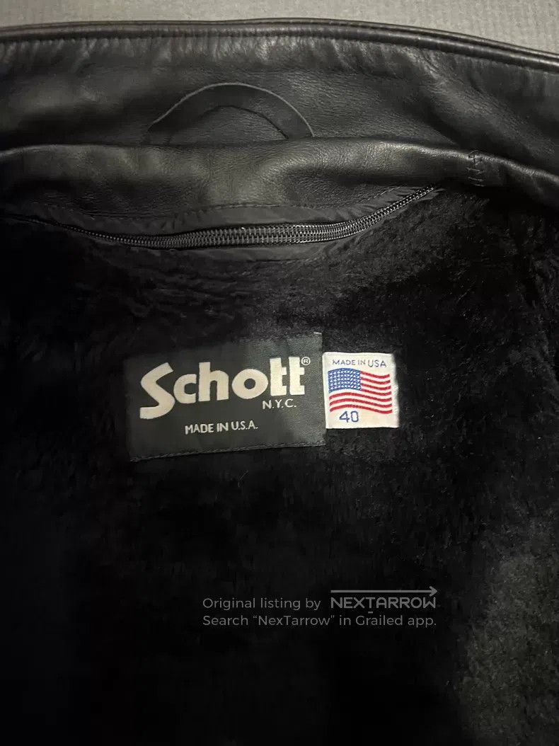 Schott Classic stand-up collar coffee rider motorcycle rock 'n' Size US L / EU 52-54 / 3 - 5 Thumbnail