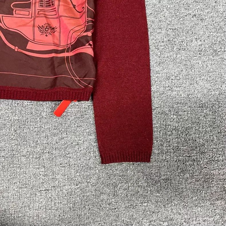 Hermes Hermes Margiela era horse-drawn carriage silk and cashmere Size M / US 6-8 / IT 42-44 - 4 Thumbnail