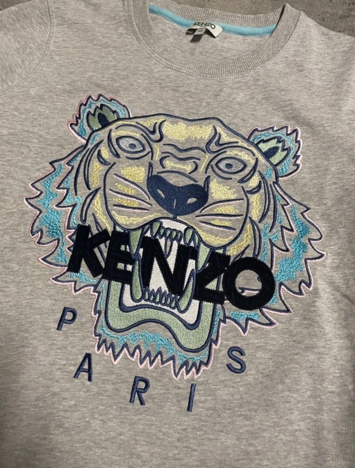 Japanese Brand × Kenzo Kenzo Paris Tiger Sweatshirts Size M / US 6-8 / IT 42-44 - 2 Thumbnail