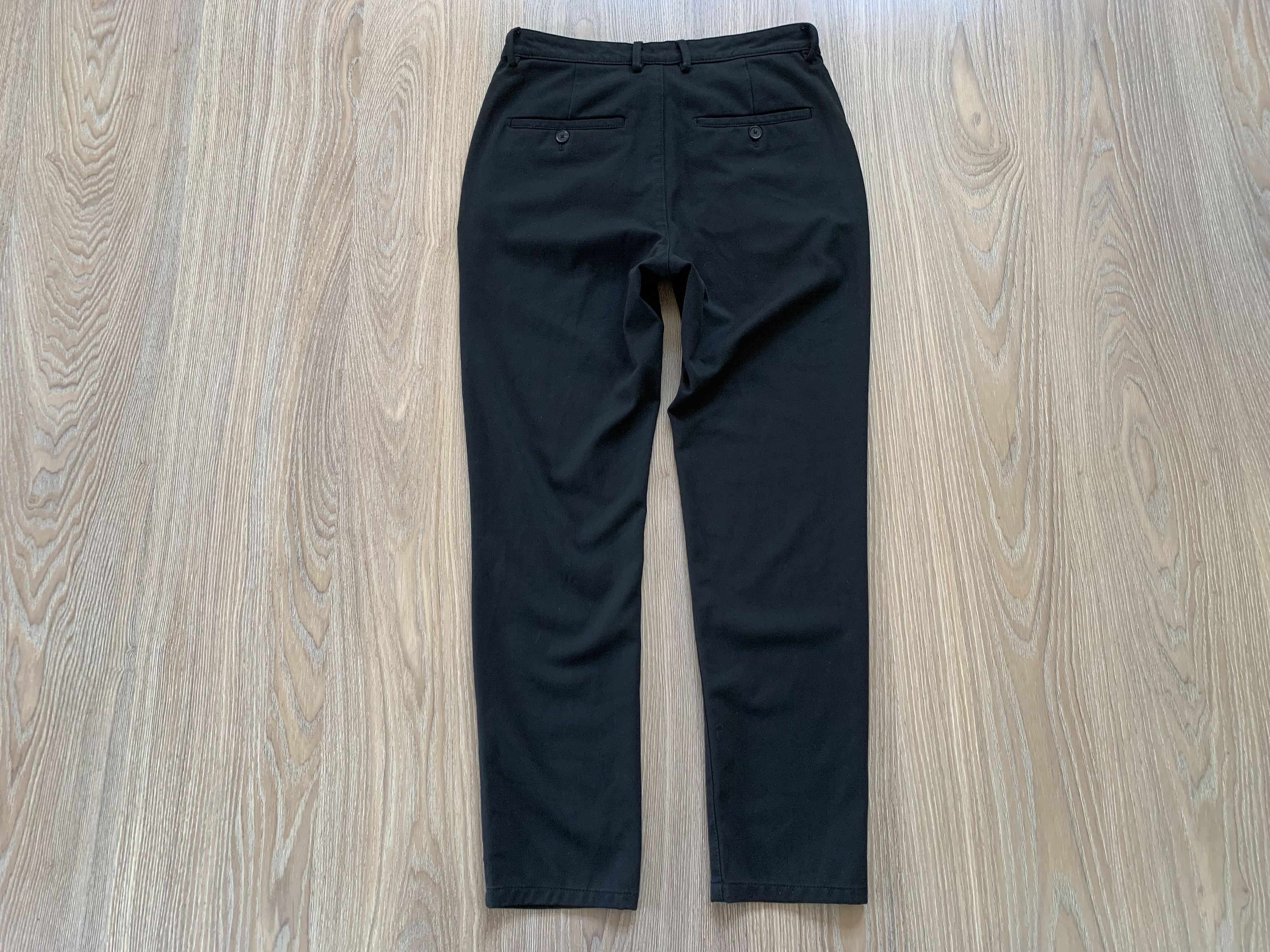 Zara Zara Black Classic Stretch Trousers Pants Size US 29 - 3 Thumbnail