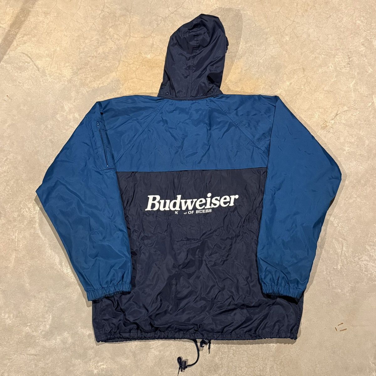Vintage Vintage 1990s Budweiser King of Beers Taped Seam Jacket Size US XL / EU 56 / 4 - 8 Thumbnail