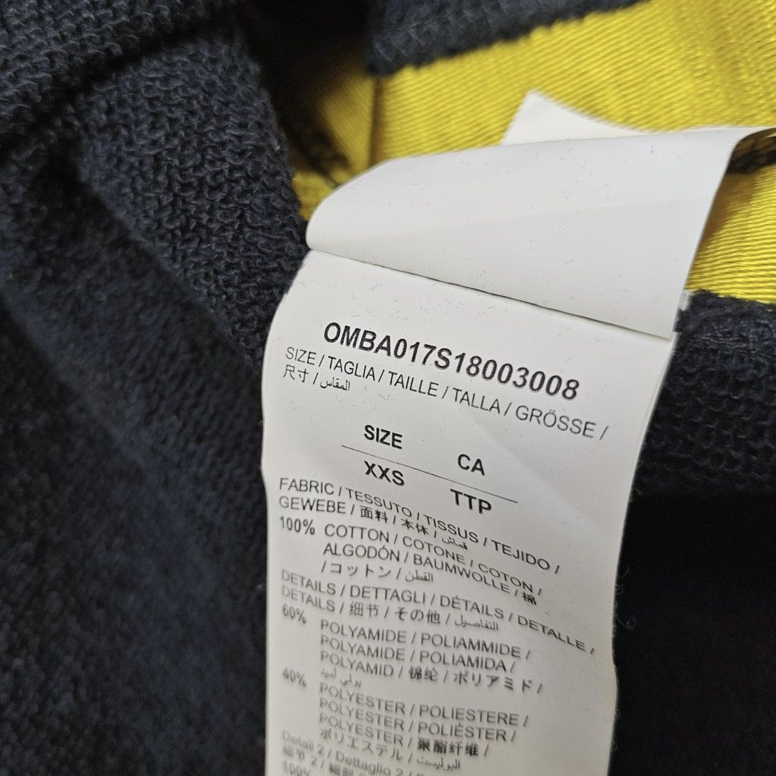 Off-White Off-White 18SS Tape Oversized T-Shirt Size US XXS / EU 40 - 4 Thumbnail