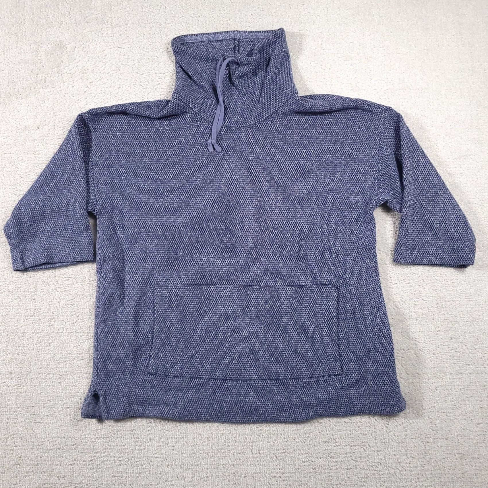 J. Jill Pure Jill J. Jill High Neck Sweater Womens Small Blue Knit Athletic 1/2 Sleeve Size S / US 4 / IT 40 - 2 Thumbnail