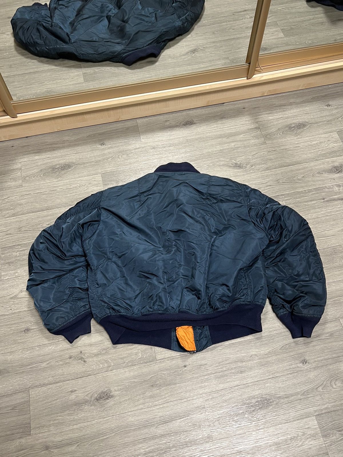 Alpha Industries Alpha Industrial flyers MA-1 vintage bomber jacket Size US XXL / EU 58 / 5 - 7 Thumbnail